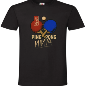 Koszulka Ping Pong PingPong Ninja, Paletki, Koszulka, T-shirt