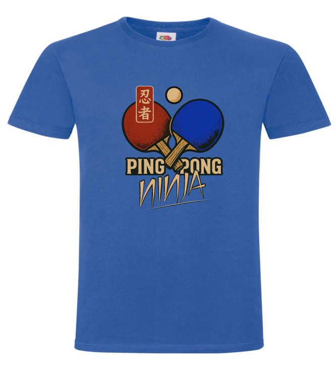 Ping Pong PingPong Ninja, Paletki, Koszulka, T-shirt - obrazek 5