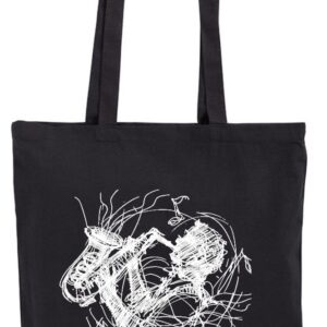 Jazz Saksofon, Sax, Muzyka, Muzyczna torba bawełniana, eko, shopper