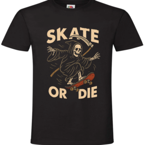 Koszulka Skate or Die, Śmierć Deskorolka, , T-shirt
