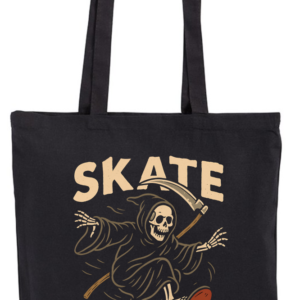 Skate or Die, Śmierć Deskorolka, torba, shopper, eko