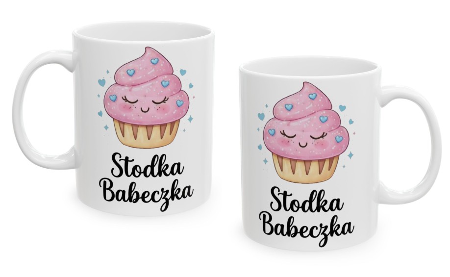 Słodka Babeczka, Babka, Ciacho, kubek - obrazek 2