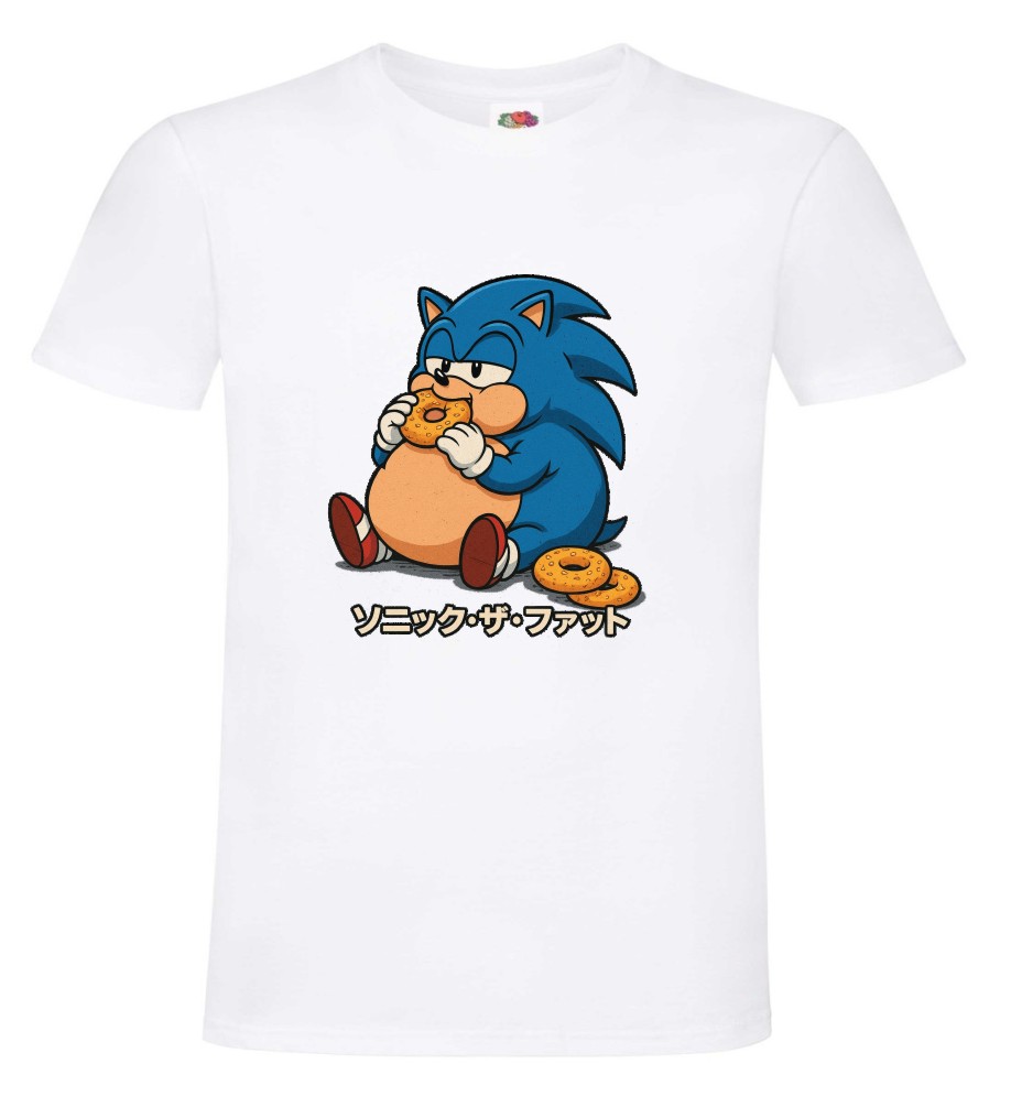 Gruby Jeż, Gry, Gra Retro, T-shirt, Koszulka - obrazek 4