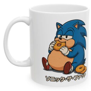 Gruby Jeż, Gry, Gra Retro, kubek