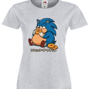 Koszulka Sonic The Fat, Gruby, Gry, Gra Retro
