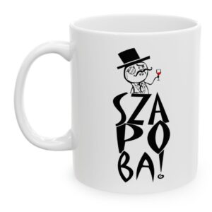 Szapoba, Chapeau bas, Czapki z głów, kubek