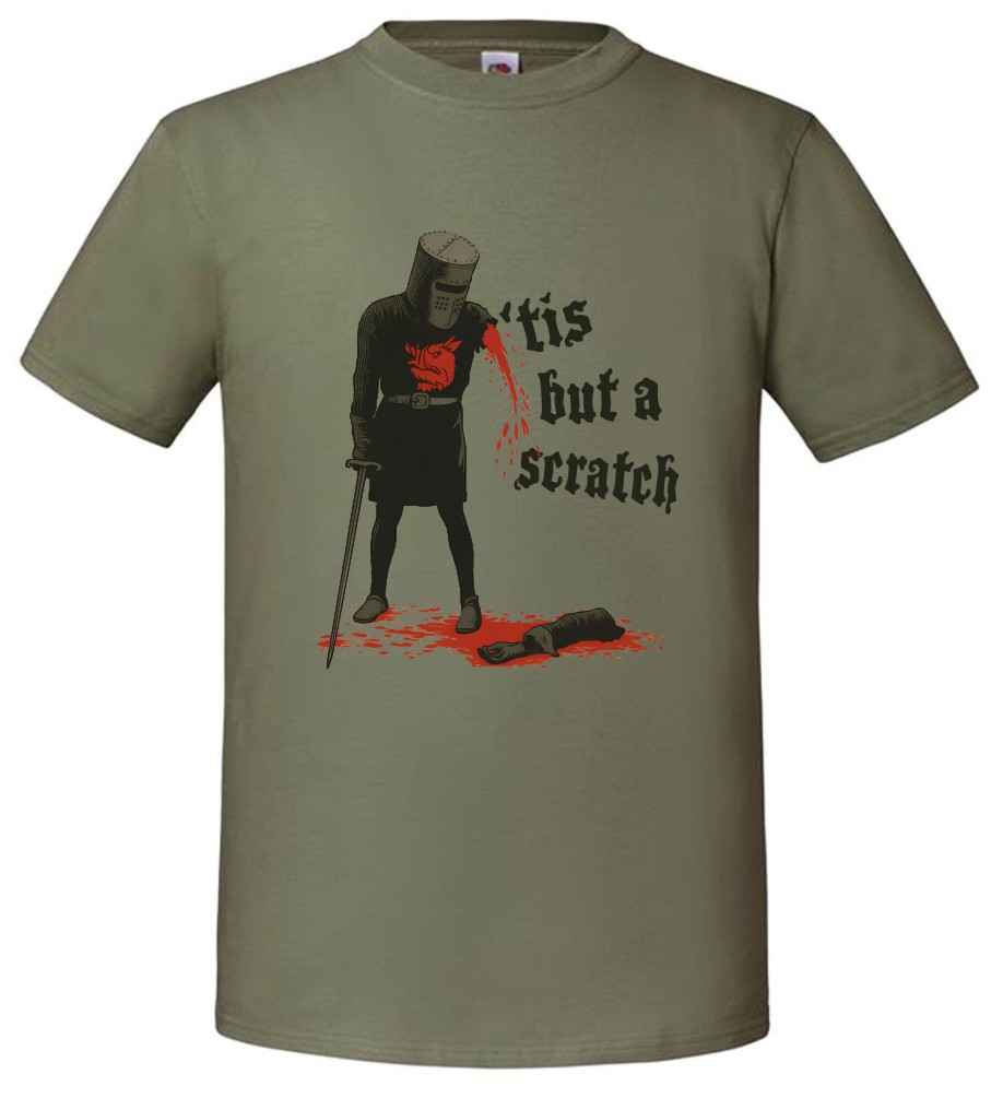 Monty 'Tis But a Scratch, T-shirt, Koszulka - obrazek 3