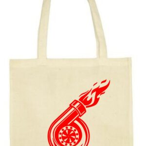 Wyścigowe Serce Turbo, Wyścigi, torba bawełniana, eko, shopper