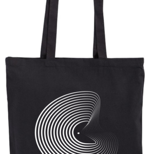 Winyl, Vinyl, Płya Winylowa, muzyka, muzyczna, fale, torba bawełniana, eko, shopper