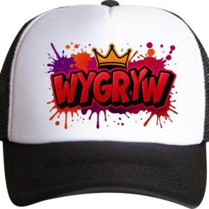 Wygryw, Mistrz, Wygrany, Król, nie Przegryw, czapka z daszkiem trucker