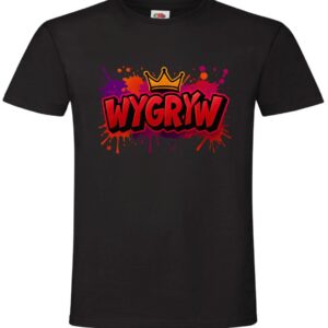 Koszulka Wygryw, Mistrz, Wygrany, Król, nie Przegryw, T-shirt,