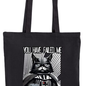 You Have Failed Me For The Last Time Human, Kot Vader, torba bawełniana, eko, shopper