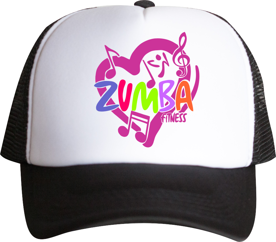 Zumba Fitness, Sport, Siłownia, Muzyka, czapka z daszkiem trucker