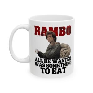 Rambo Chciał tylko coś zjeść :-), Kubek