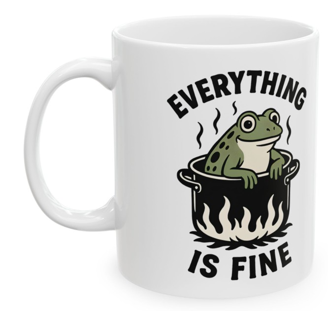 Everything is Fine, Gotowanie Żaby, Żaba, Kubek