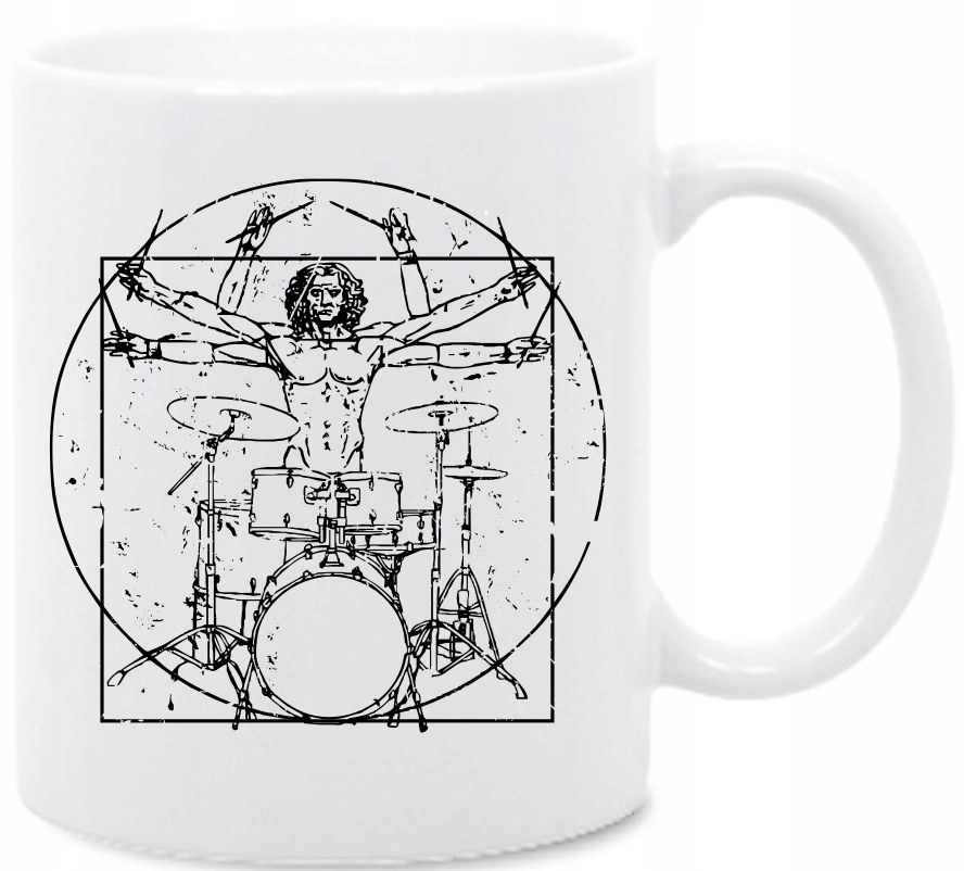 Gitara Perkusja Da Vinci Muzyka, kubek