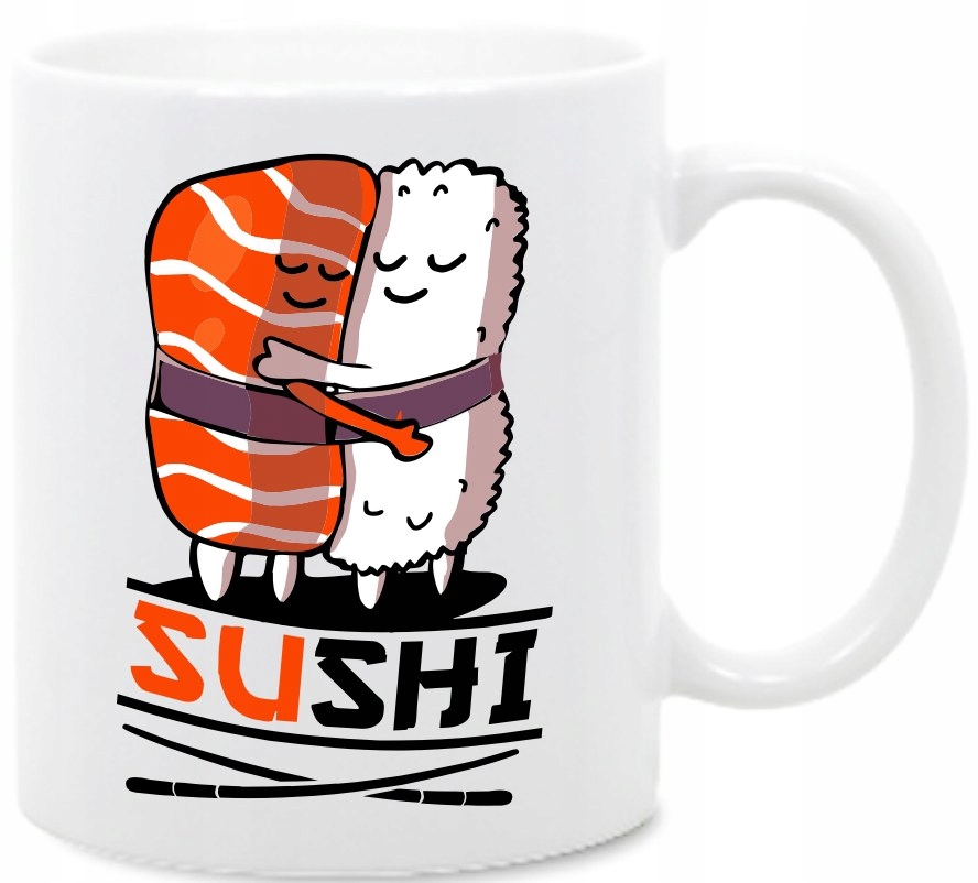Sushi Hug, Suszi, kubek