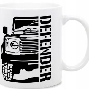 Defender, 4x4, off road, kubek