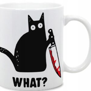 kubek Kot Morderca "what?",