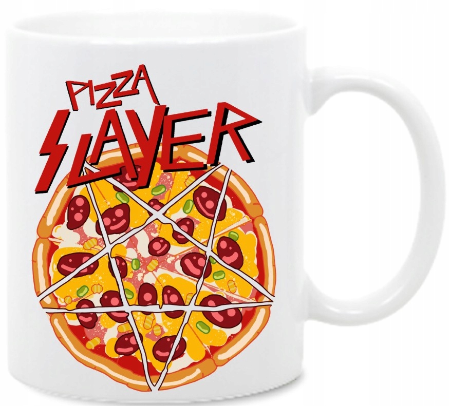 Pizza Slayer, Metal, rock, Kubek