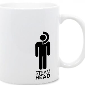 Steam Head, Deck, PC, Gry, Gamer, kubek