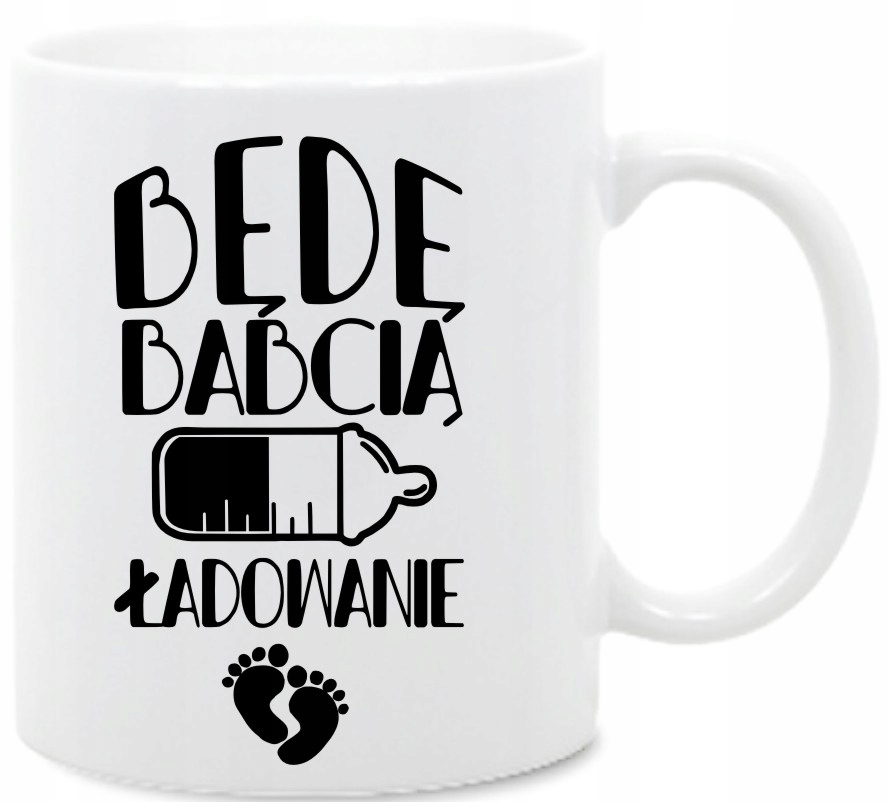 Będę Babcią, Dziecko, Babcia, kubek