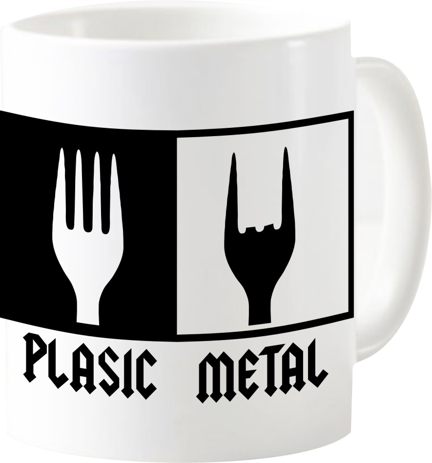 Plastic Metal, Plastik, Muzyczny, kubek