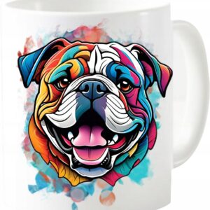 Buldog, Bulldog, Pies, Psy, kubek