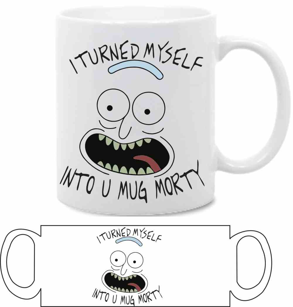 Morty zamieniłem się w kubek