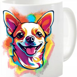 Chihuahua, Ciułała Pies, Psy, kubek