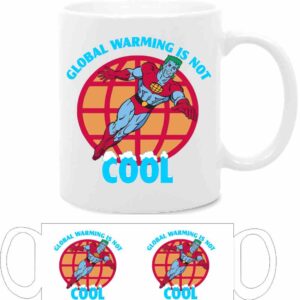 Kapitan Planeta Global Warming is not cool , Kubek