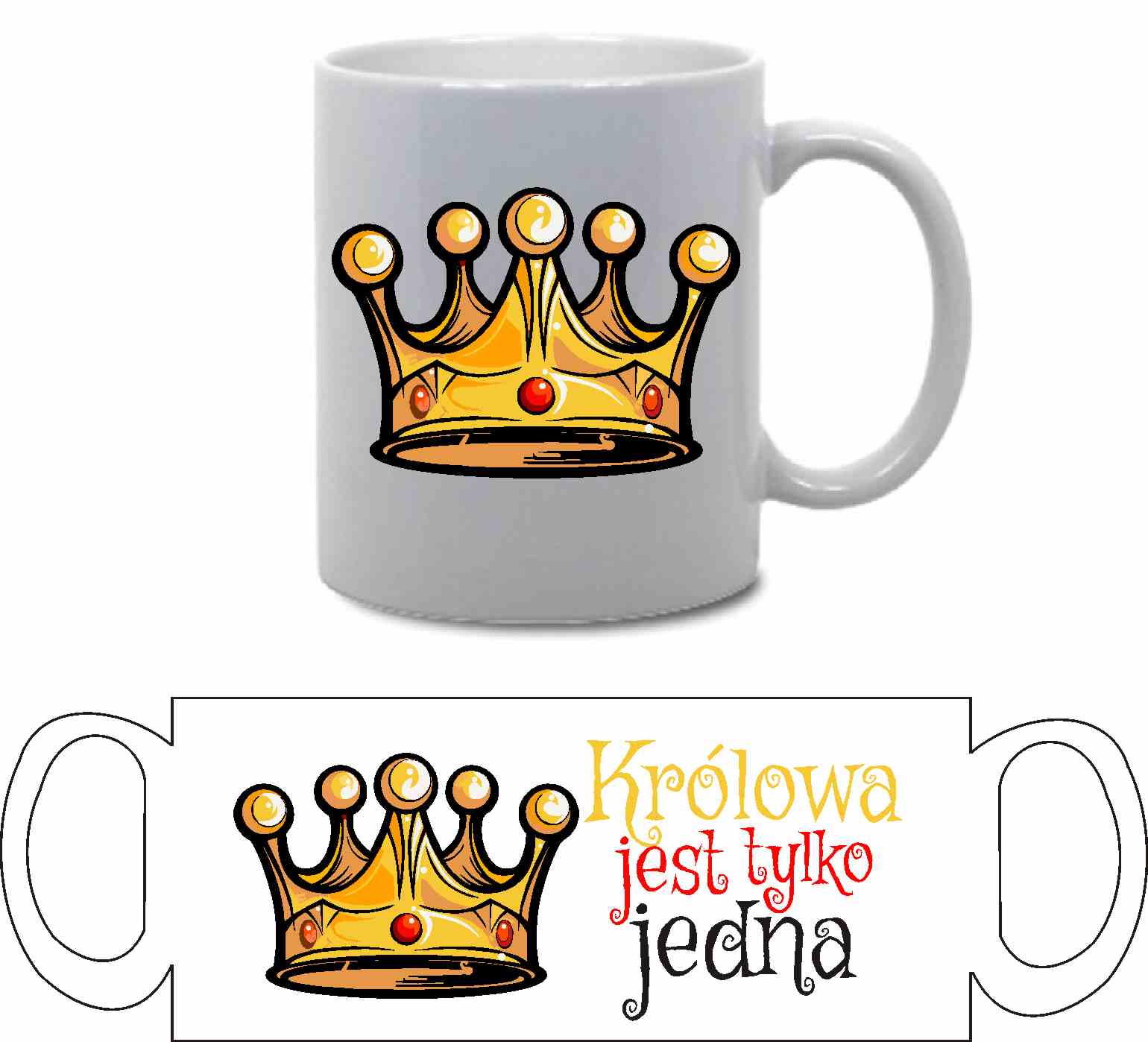 Królowa jest tylko jedna, Kubek