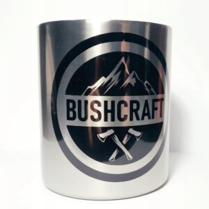 Bushcraft, survival kubek z klamrą