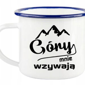 Góry wzywają, Kubek emaliowany metalowy