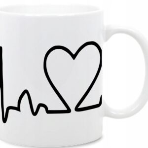 Serce Heart Linia Życia, kubek