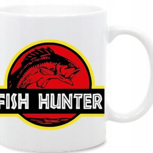Ryby Wędkarstwo, fish hunter, kubek