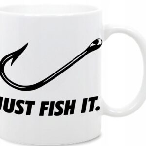 Just Fish It Ryby Wędkarstwo haczyk, kubek