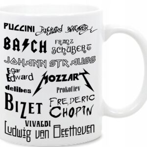 Kubek Heavy Metal Muzyki Klasycznej