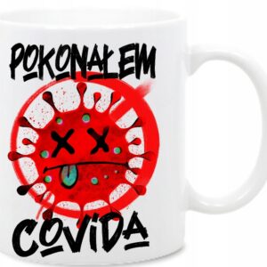 Pokonałem Covida, Koronawirus 19, Kubek