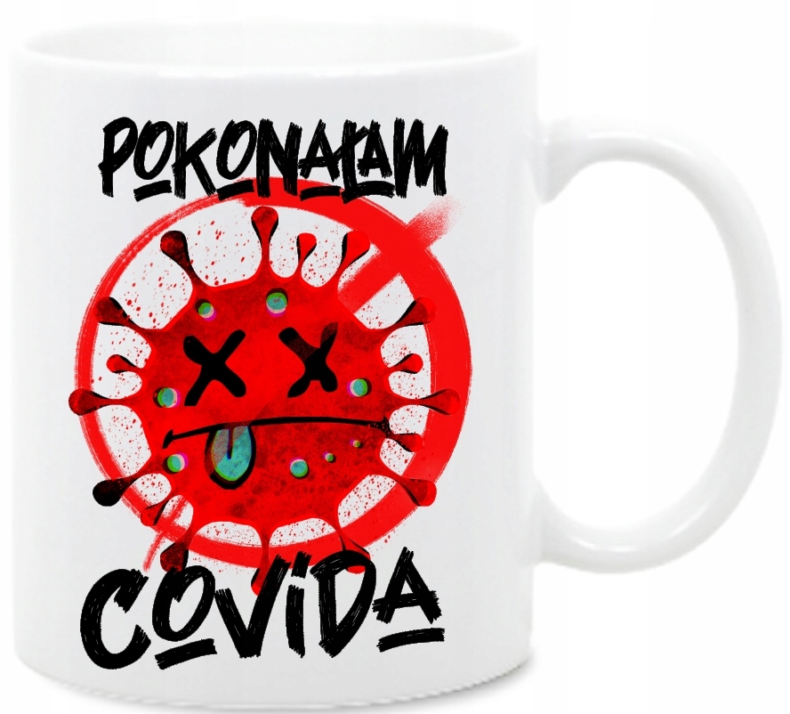 Pokonałam Covida, Koronawirus 19, Kubek