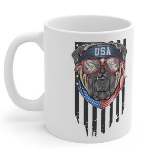 Buldog USA, Bulldog, Pies, Psy, kubek