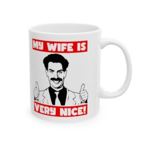 Moja Żona jest Bardzo Fajna, My Wife is Very Nice!, śmieszny Kubek