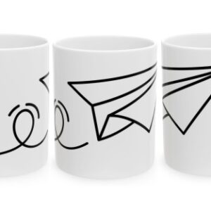 Samolot Papierowy, Latanie, Kubek