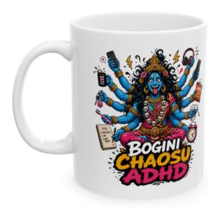 Śmieszny kubek ADHD Bogini Chaosu