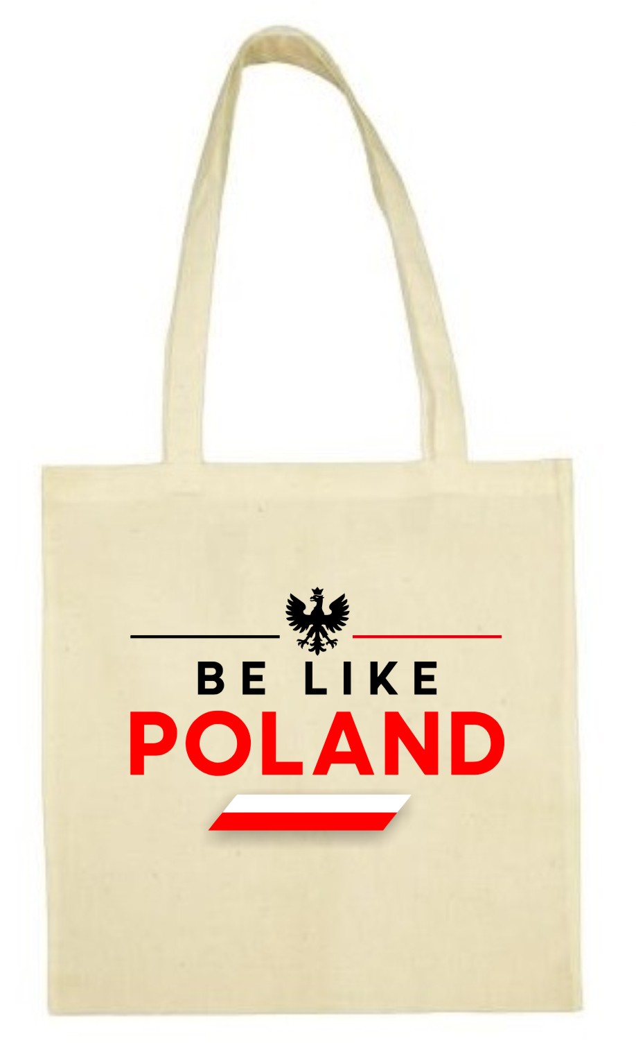 Be Like Poland, Polska – torba bawełniana - obrazek 3