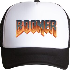 Czapka gracza DOOM Boomer Shooter – retro