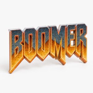 magnes na lodówkę Boomer DOOM Shooter – retro
