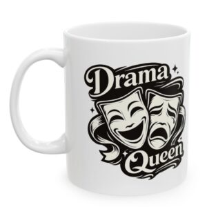 kubek Drama Queen kubek z maskami