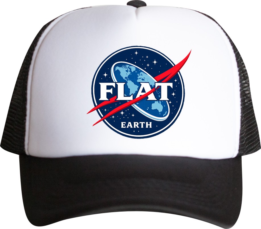 Czapka Flat Earth trucker