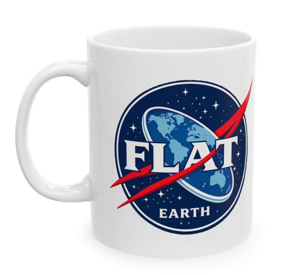 Kubek Flat Earth kosmiczny kubek